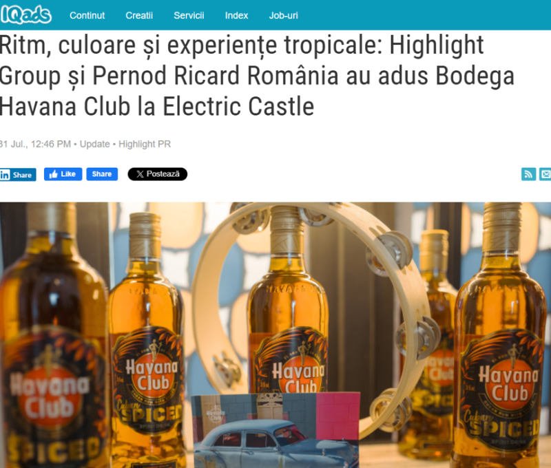 Bodega Havana Club - Bringing the Rhythm of Cuba to the Heart of the Festival 